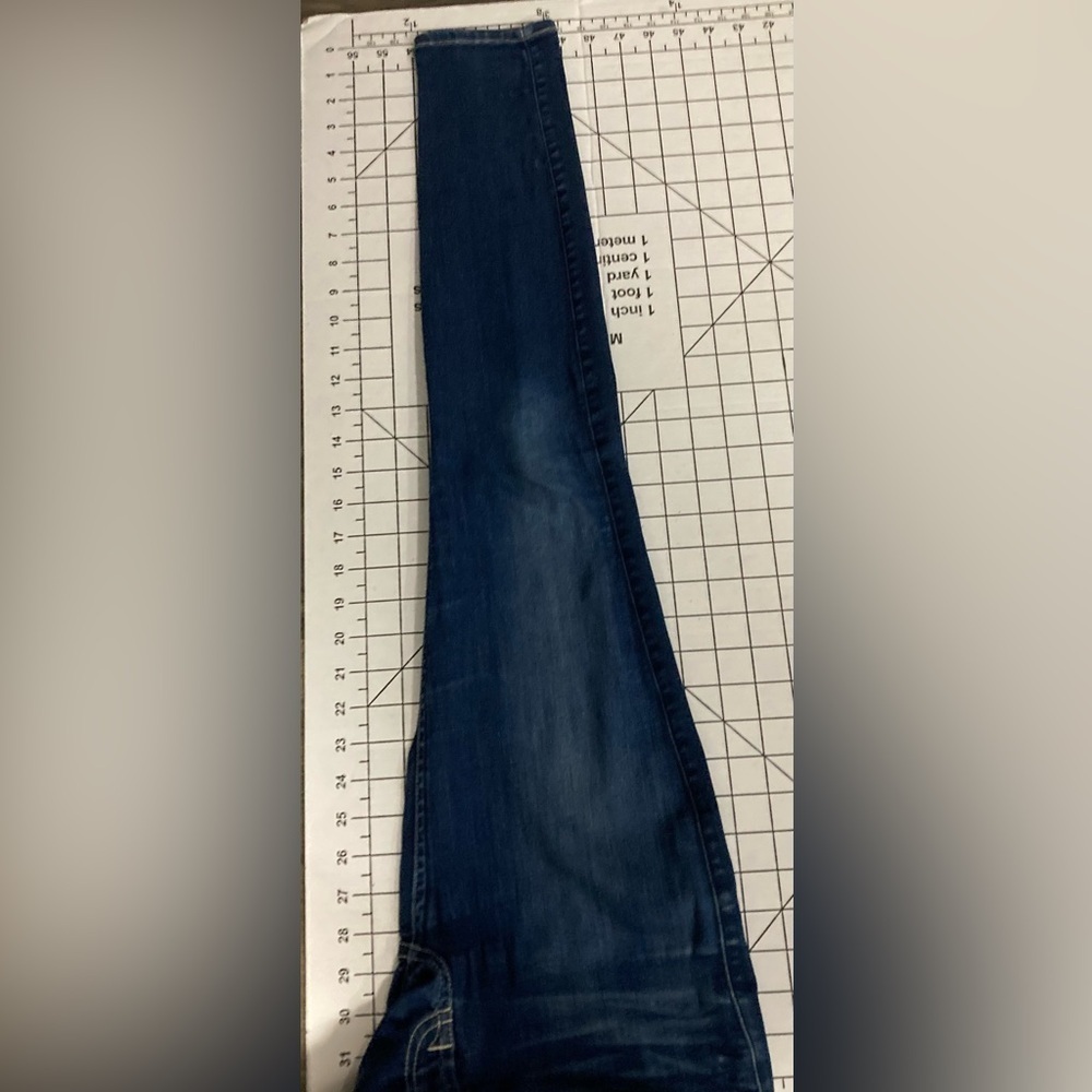 7 For‎ All Mankind Women’s Size 27 Blue Ankle Skinny Jeans - Picture 9 of 9